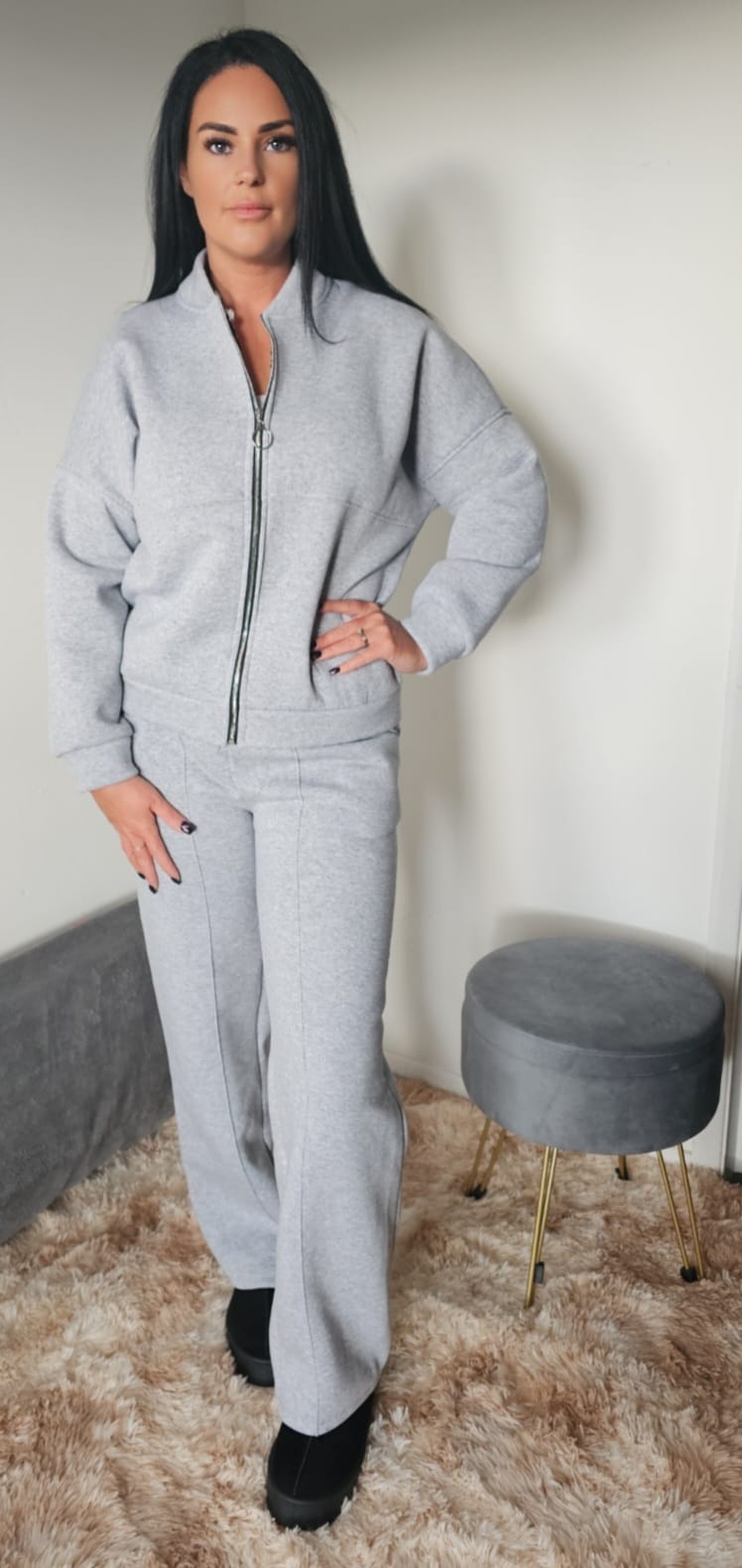 "Zip Me" Lounge Wear Set