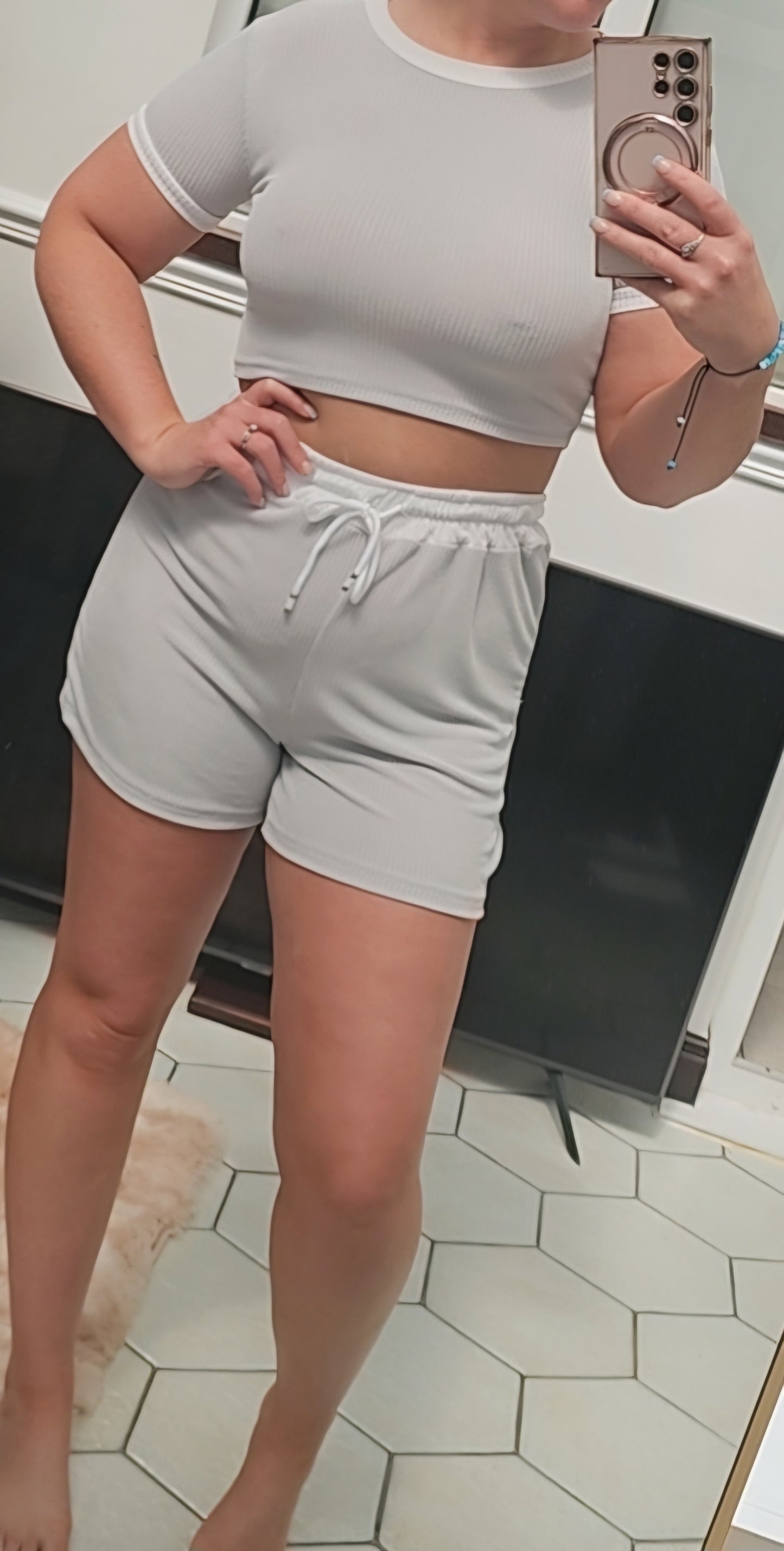 "Hottie" 2 piece short and top set