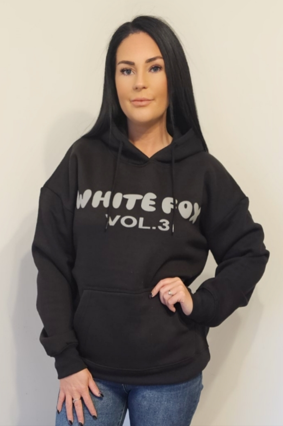 "White fox" hoodie