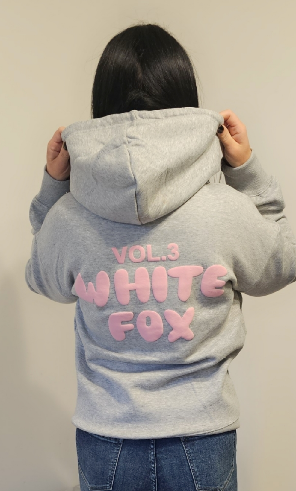 "White fox" hoodie